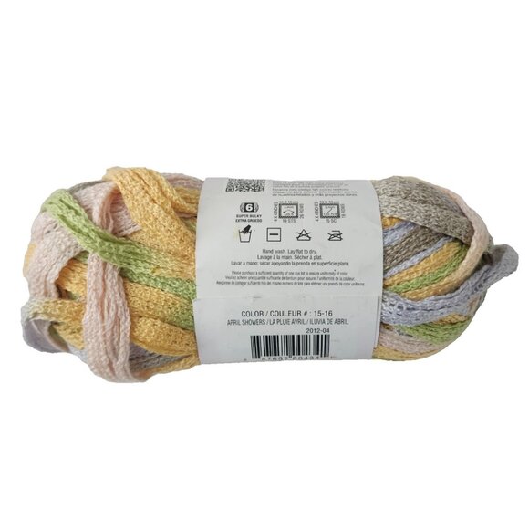 Premier Yarns Starbella April showers 1 Skein #6 Bulky Ruffle - Picture 2 of 4